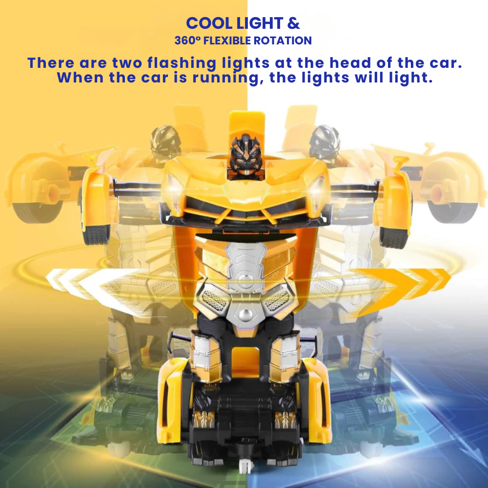 Misfit Remote Control AutoBot Transform Robot Car