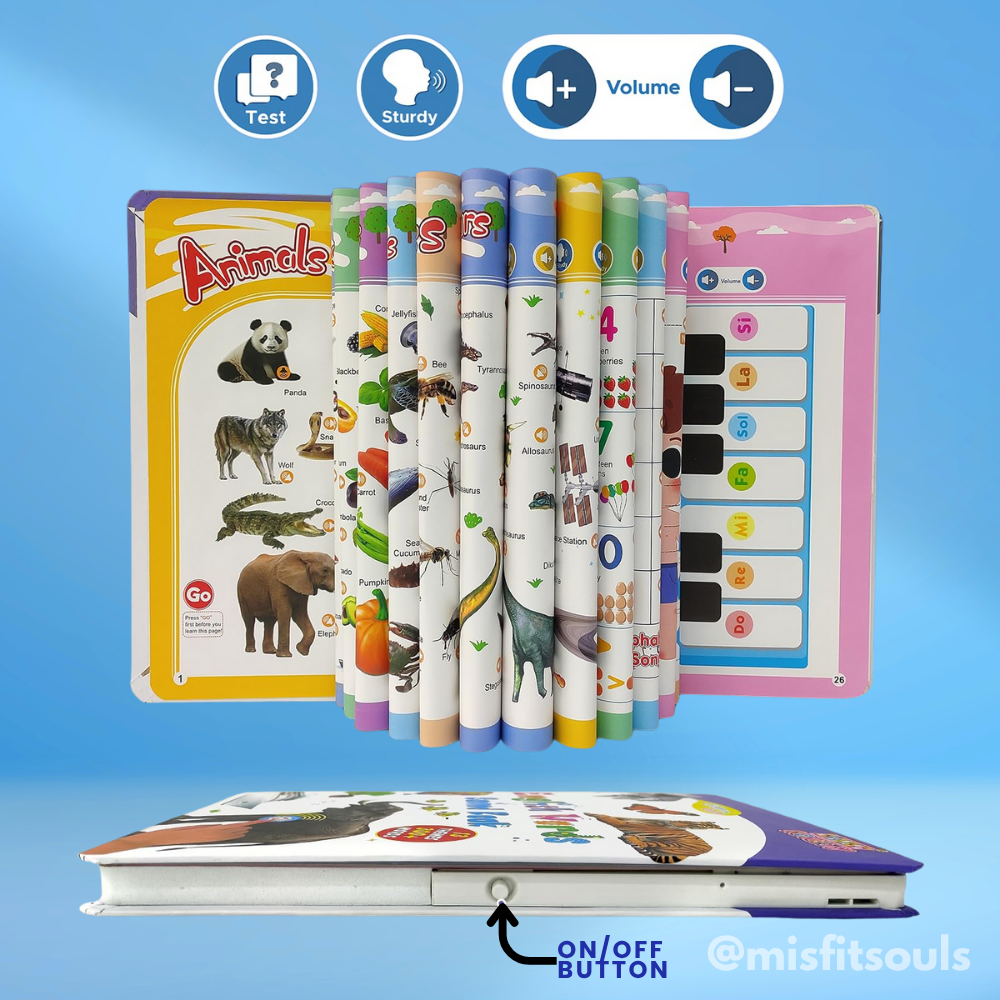 Misfit VocabBuddy™ Educational Sound Book for Kids