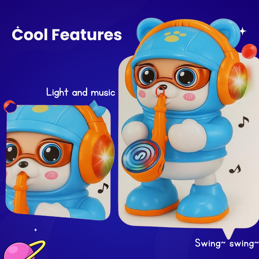 BoogieBear™ – The Musical Dancing Robot Toy for Kids