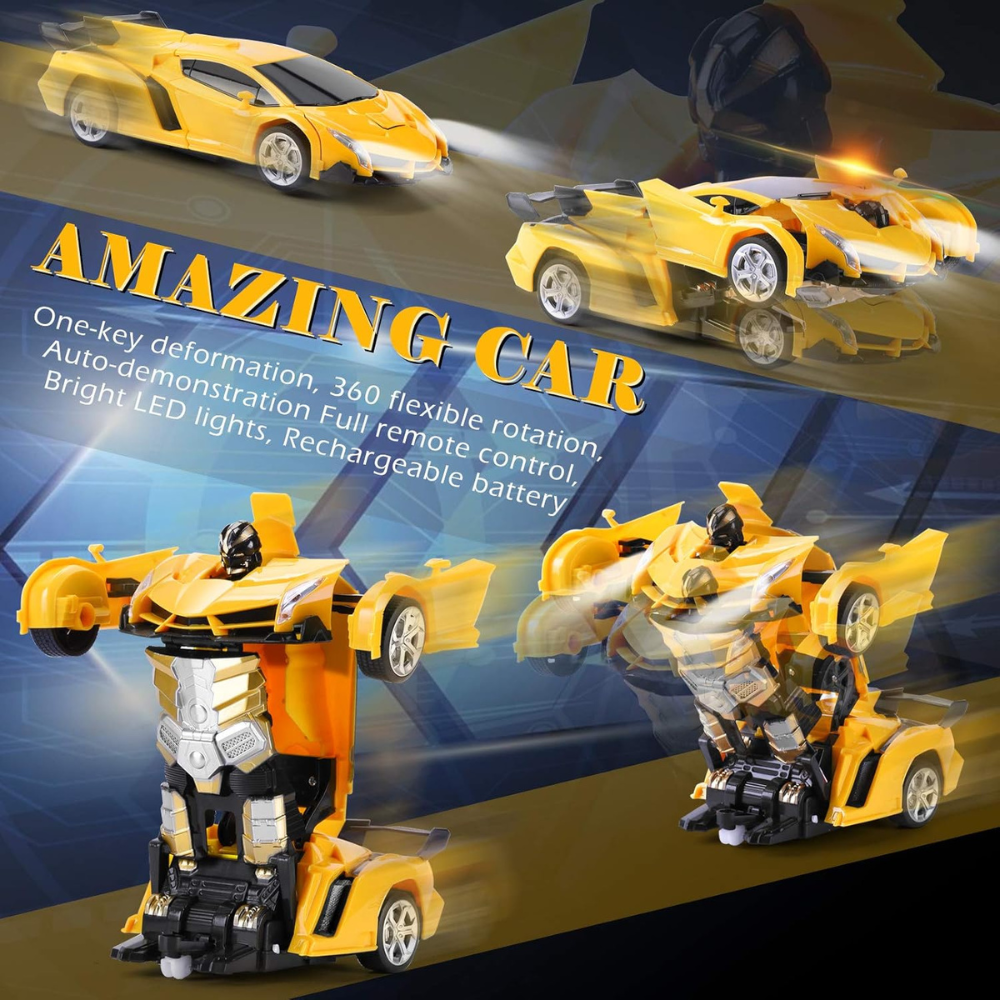 Misfit Remote Control AutoBot Transform Robot Car