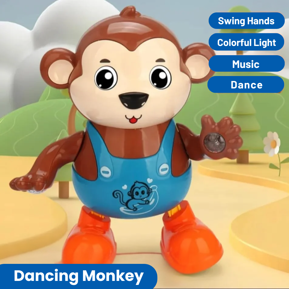 Misfit GiggleChamp™- Dancing Monkey Toy for Kids