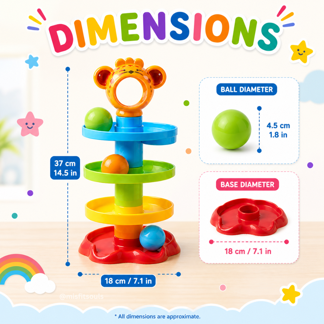 Bouncy Bubbles™ Monkey Roll Tower