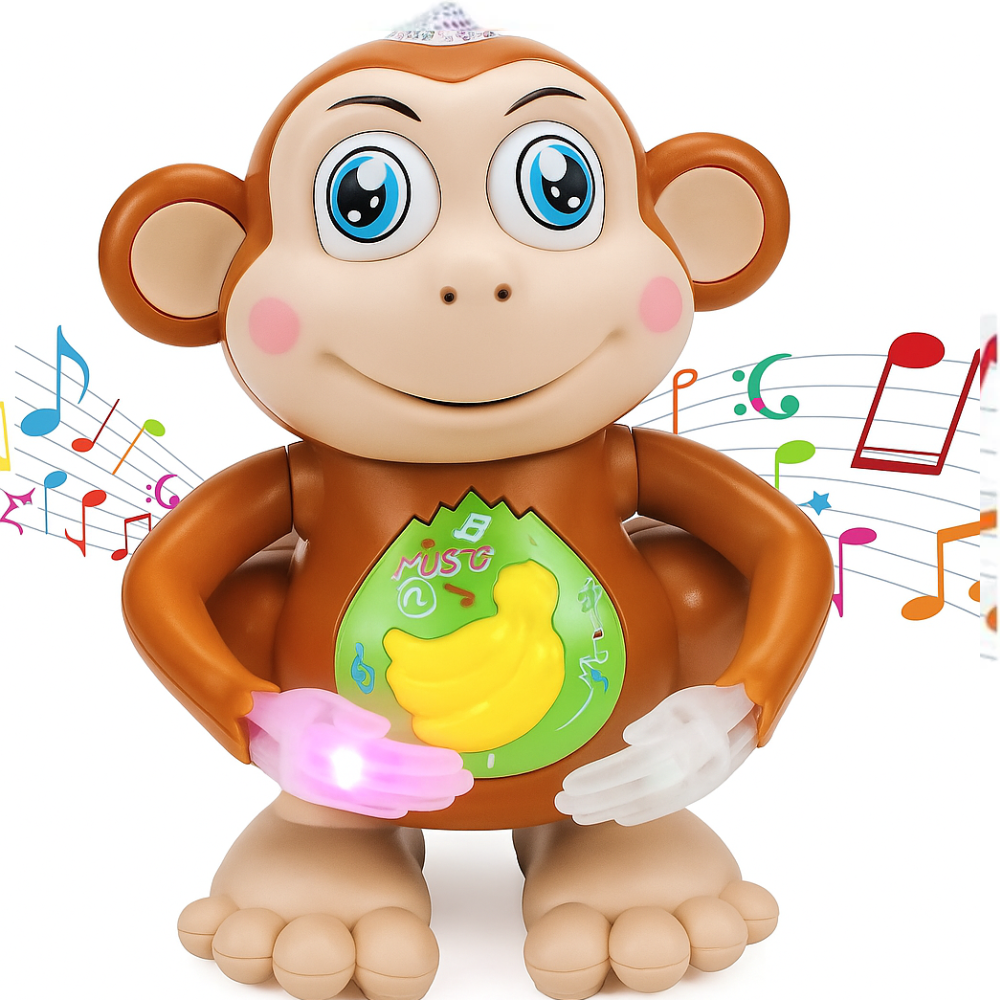 Misfit GiggleChamp™- Dancing Monkey Toy for Kids