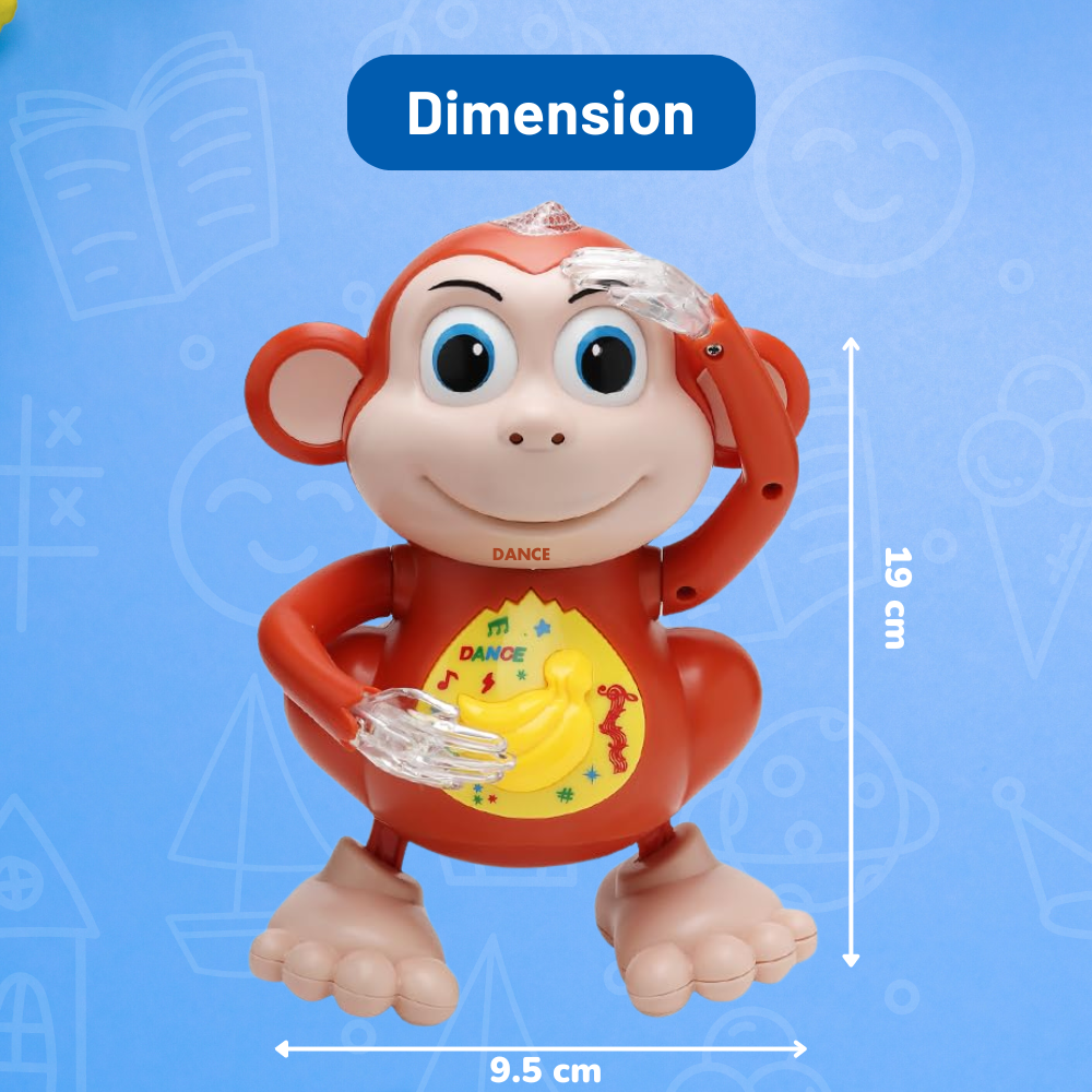 Misfit GiggleChamp™- Dancing Monkey Toy for Kids
