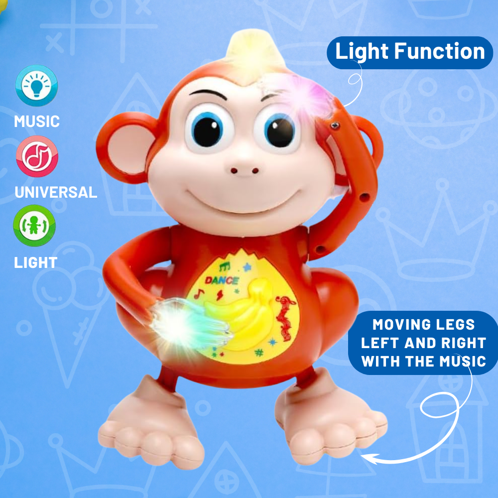Misfit GiggleChamp™- Dancing Monkey Toy for Kids