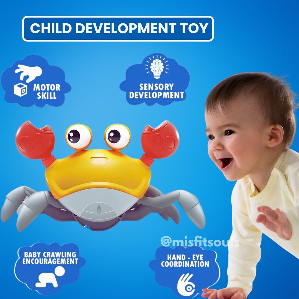 Misfit CrabbyCrawl™ – Smart Electric Crawling Crab Toy