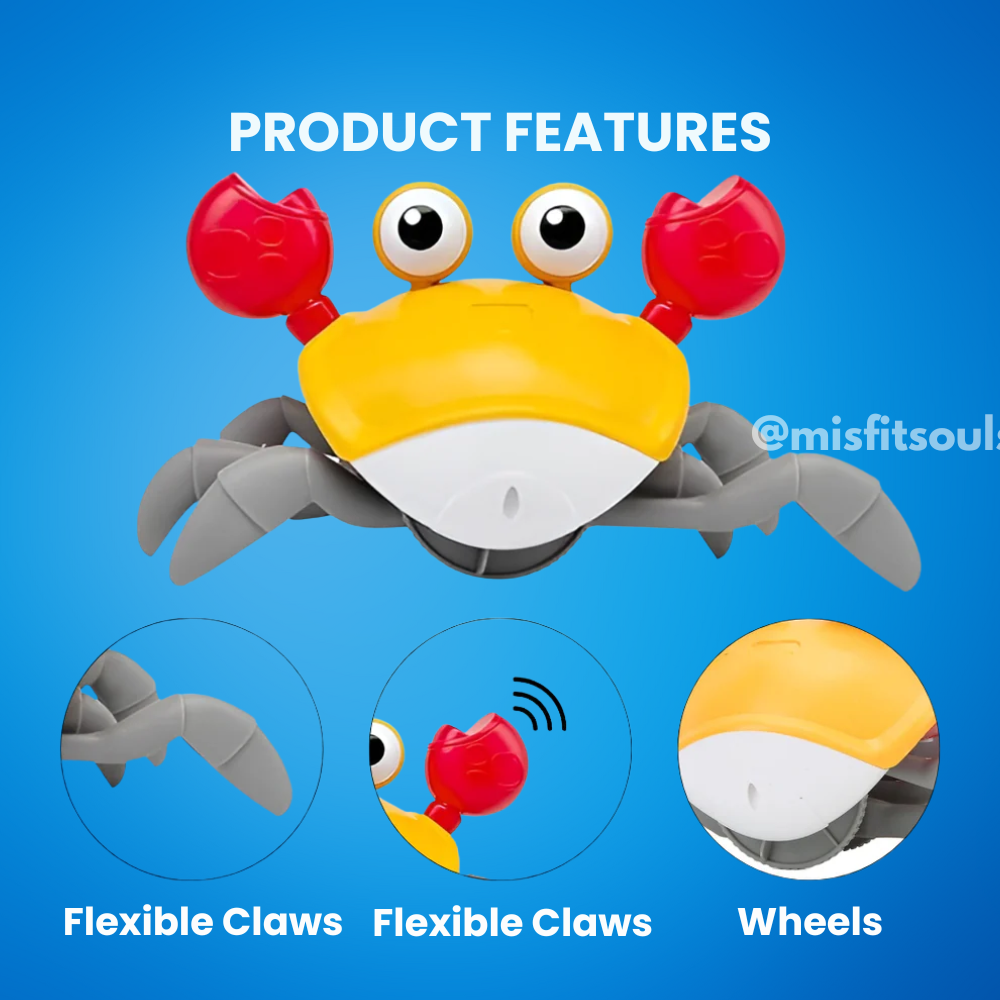 Misfit CrabbyCrawl™ – Smart Electric Crawling Crab Toy