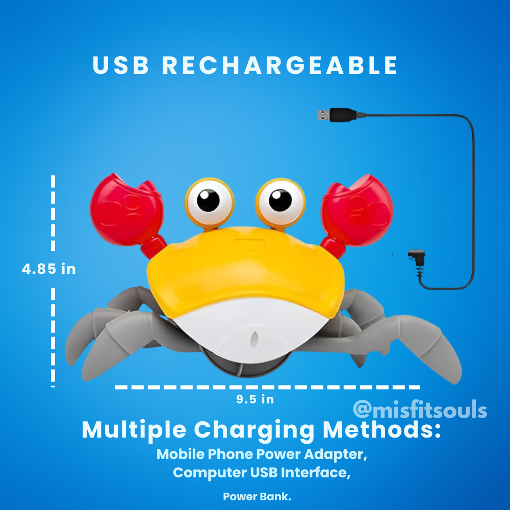 Misfit CrabbyCrawl™ – Smart Electric Crawling Crab Toy
