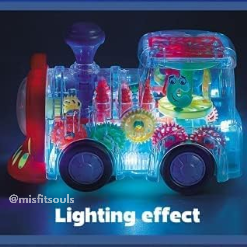 Misfit Bump-and-Go Musical Train