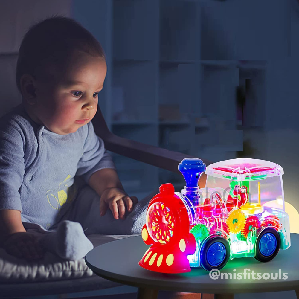 Misfit Bump-and-Go Musical Train