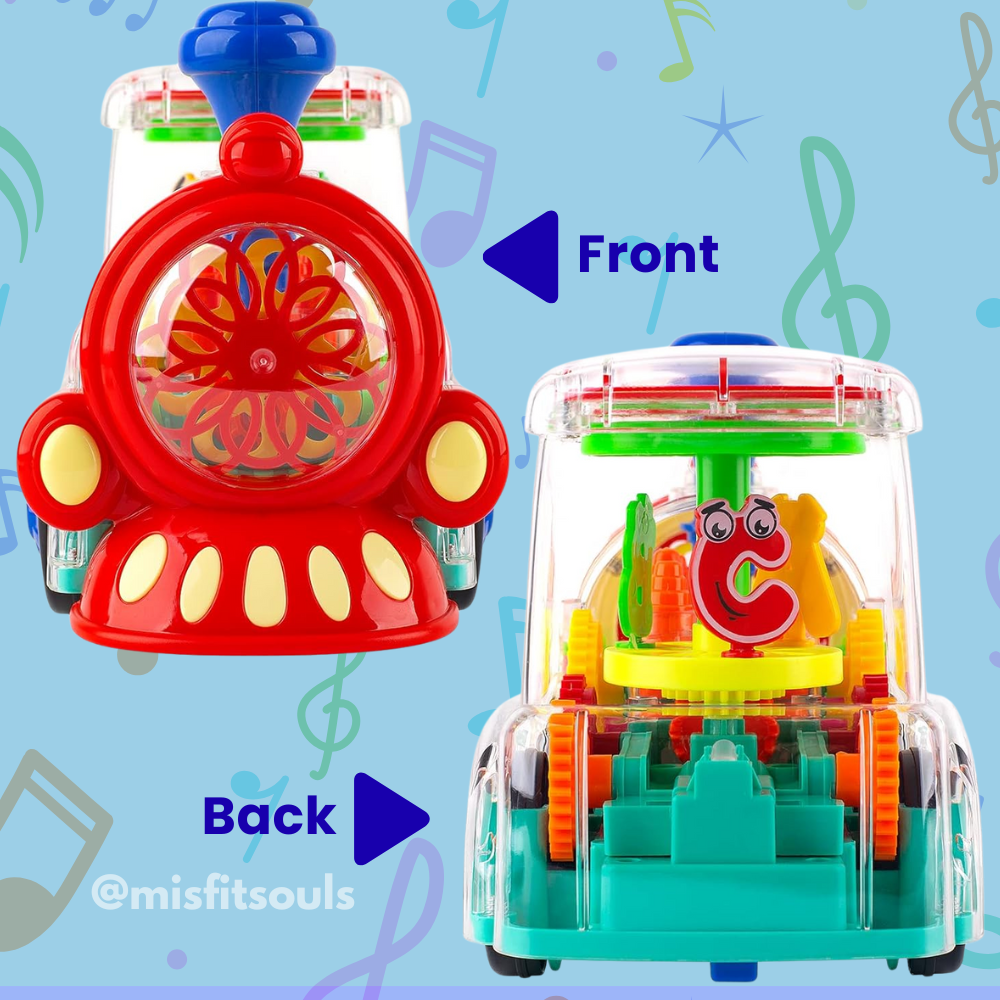 Misfit Bump-and-Go Musical Train