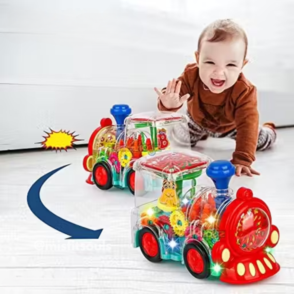 Misfit Bump-and-Go Musical Train