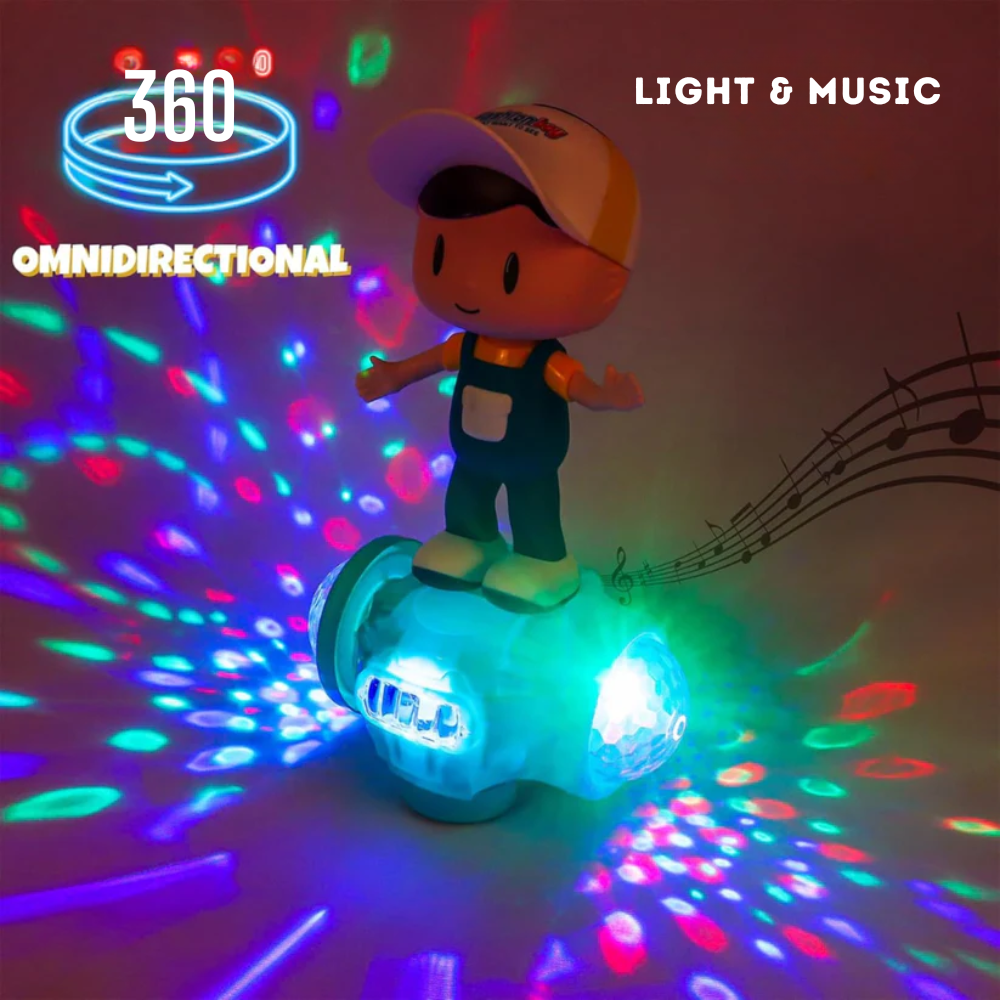 Misfit DiscoBuddy™ – Dancing Toy with Vibrant light effect & Musical Sound