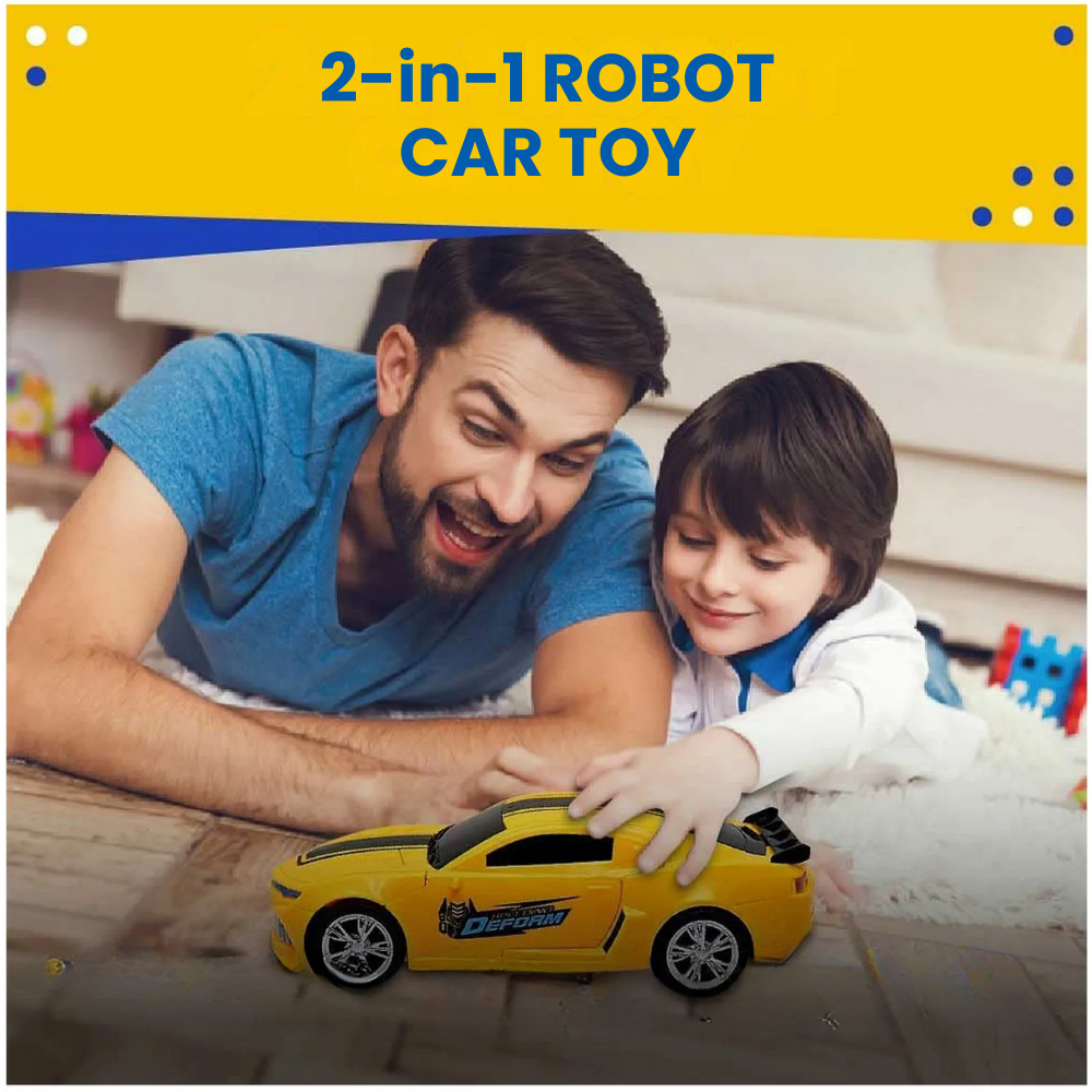 Misfit Remote Control AutoBot Transform Robot Car