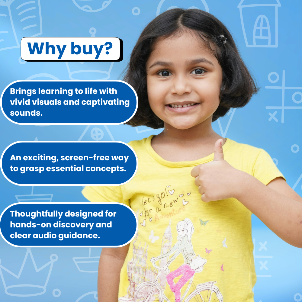Misfit Learn & Play Educational Sound Book for Kids