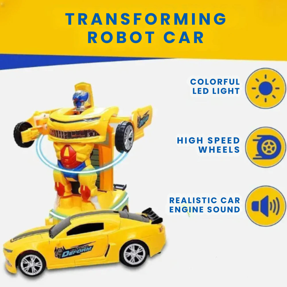 Misfit Remote Control AutoBot Transform Robot Car