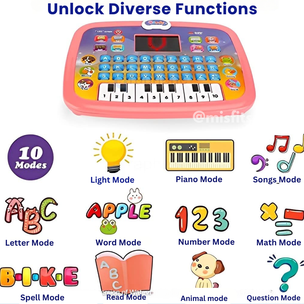 BrainyBytes™ Kids Learning Tablet
