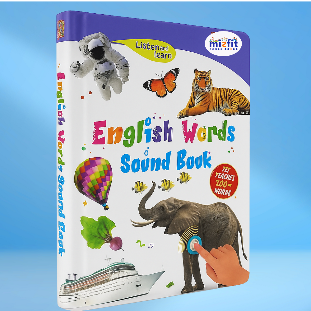 Misfit VocabBuddy™ Educational Sound Book for Kids