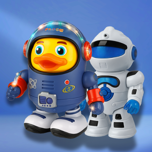 2-in-1 Dancing Intelligent Robot Kit for Kids