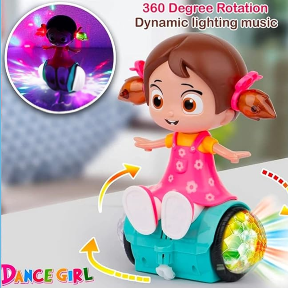 Misfit DazzleDoll™ Dancing Toy with Vibrant Light Effect & Musical Sound