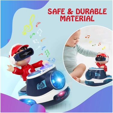 Misfit Lil’ DJ Coco™ Dancing Toy with Vibrant Light Effect & Musical Sound