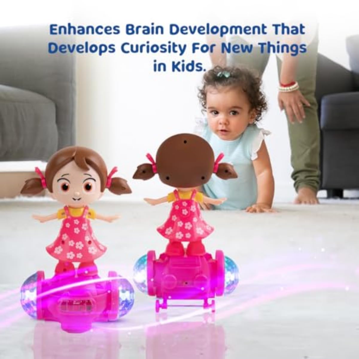 Misfit DazzleDoll™ Dancing Toy with Vibrant Light Effect & Musical Sound