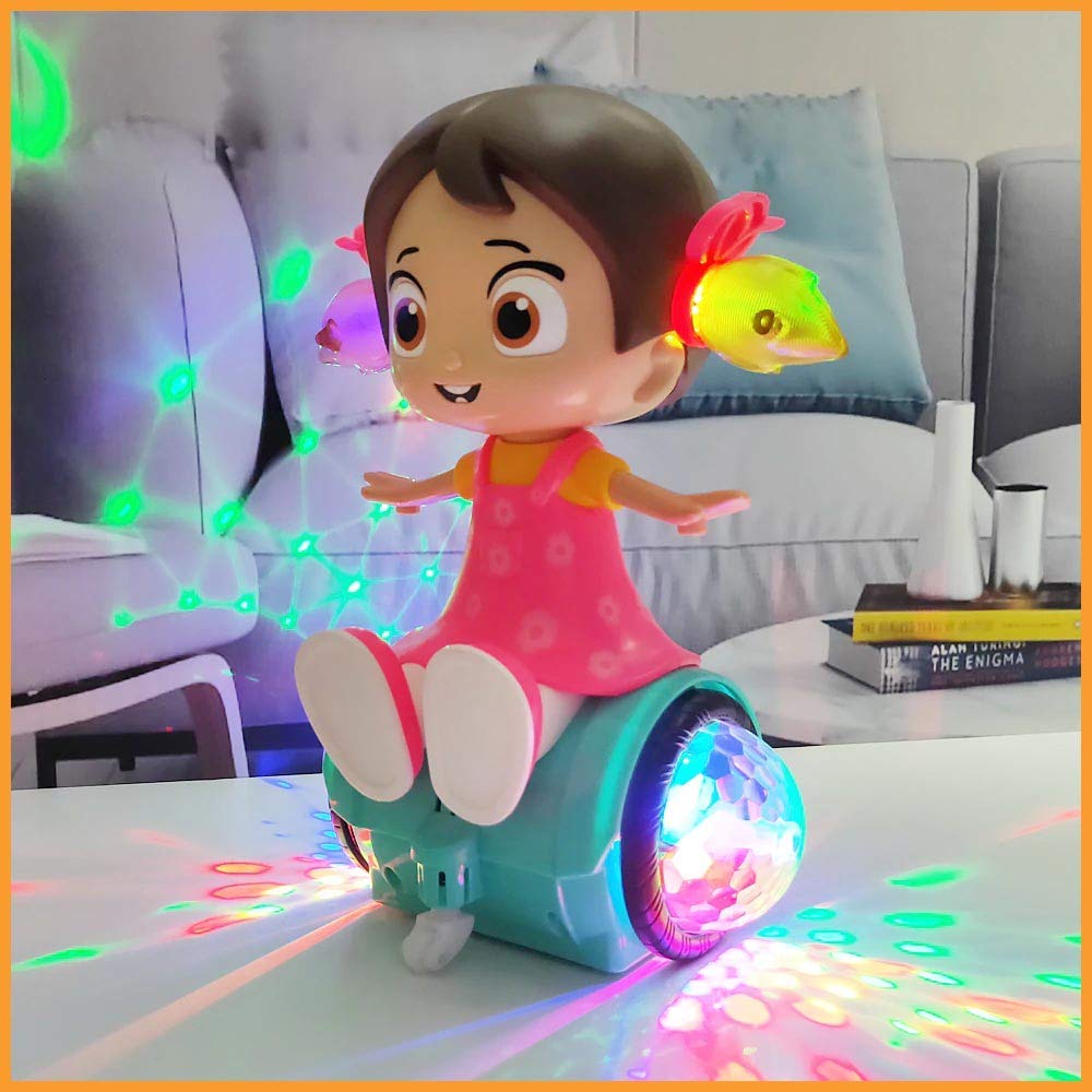 Misfit DazzleDoll™ Dancing Toy with Vibrant Light Effect & Musical Sound