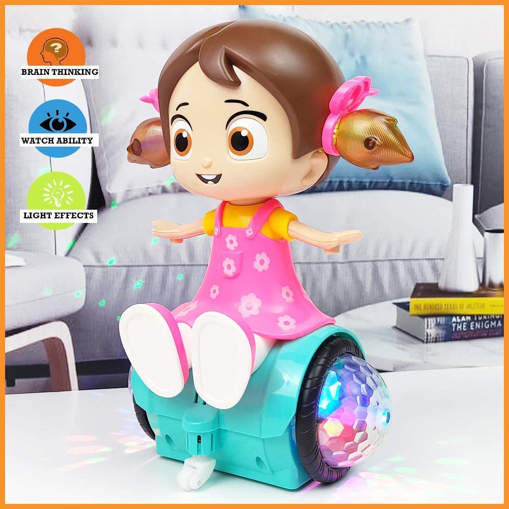 Misfit DazzleDoll™ Dancing Toy with Vibrant Light Effect & Musical Sound