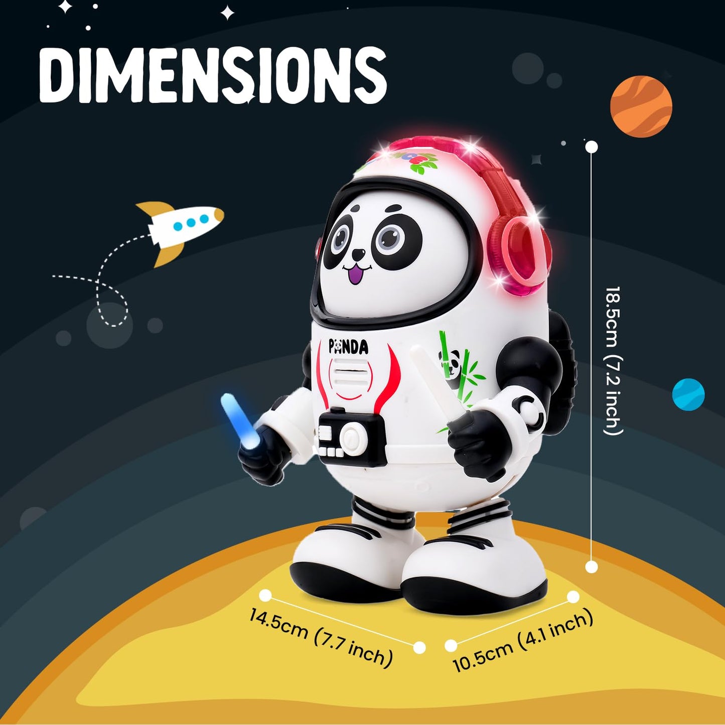 2-in-1 Dancing Intelligent Robot Kit for Kids