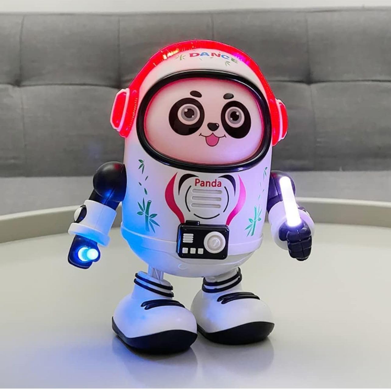 Misfit DazzlePanda™ Dancing Toy with Vibrant Light Effect & Musical Sound