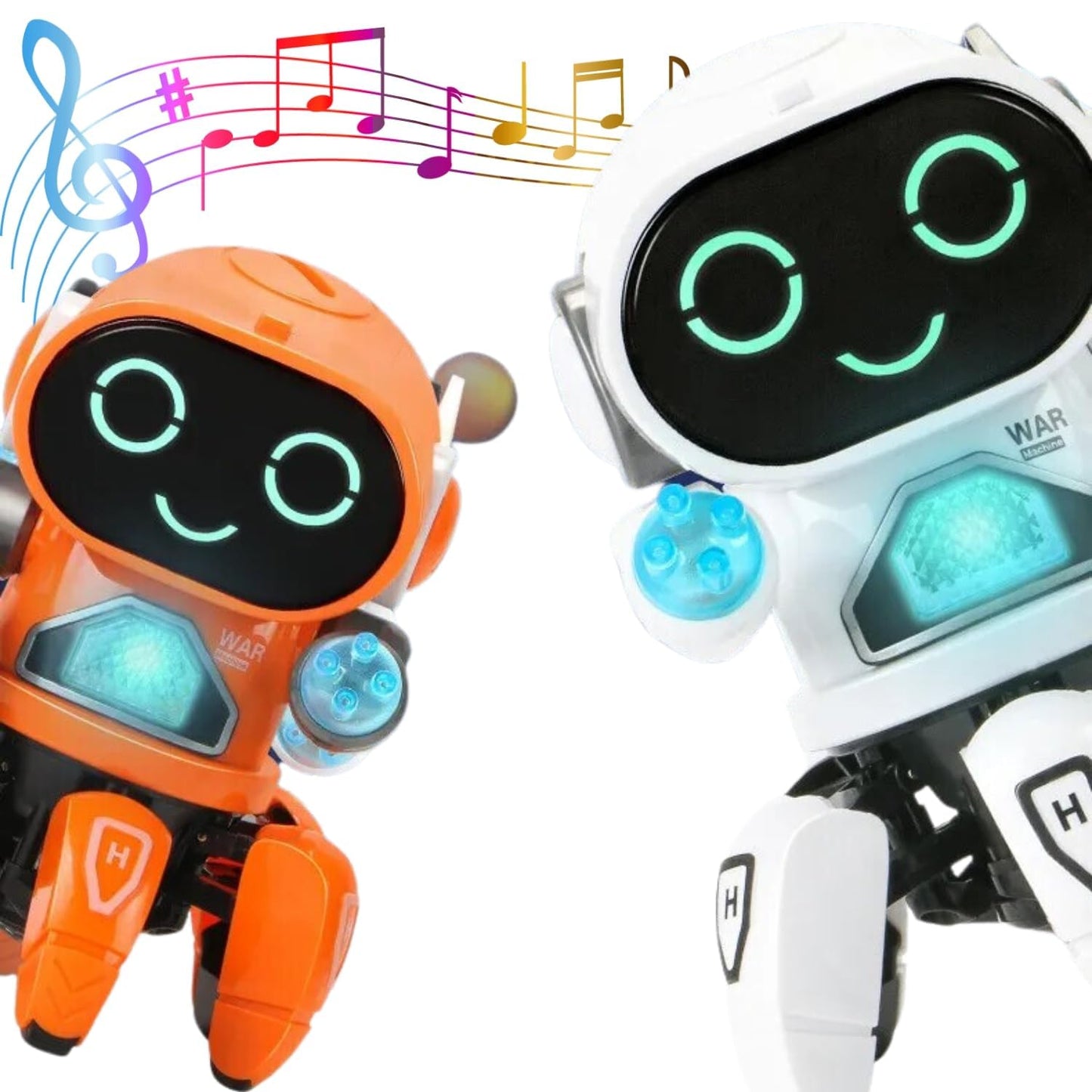 Misfit DiscoRobot™ Dancing Toy with Vibrant Light Effect & Musical Sound