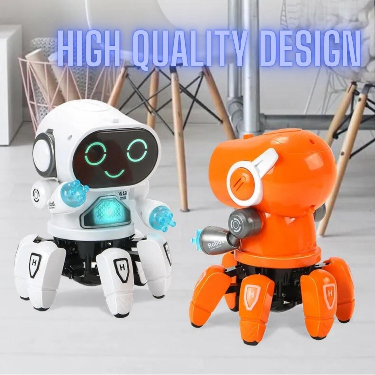 Misfit DiscoRobot™ Dancing Toy with Vibrant Light Effect & Musical Sound