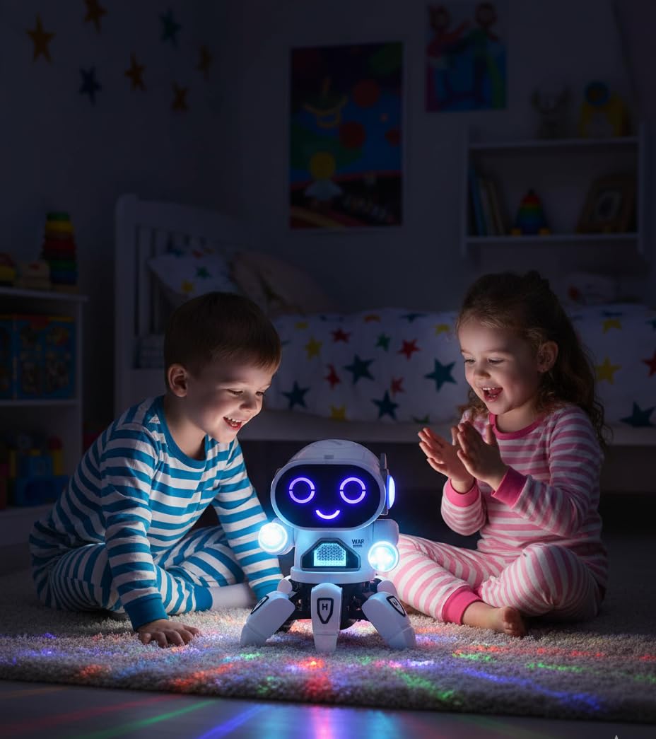 Misfit DiscoRobot™ Dancing Toy with Vibrant Light Effect & Musical Sound