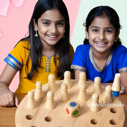 ThinkerTrove™ - Wooden Memory Chess Game