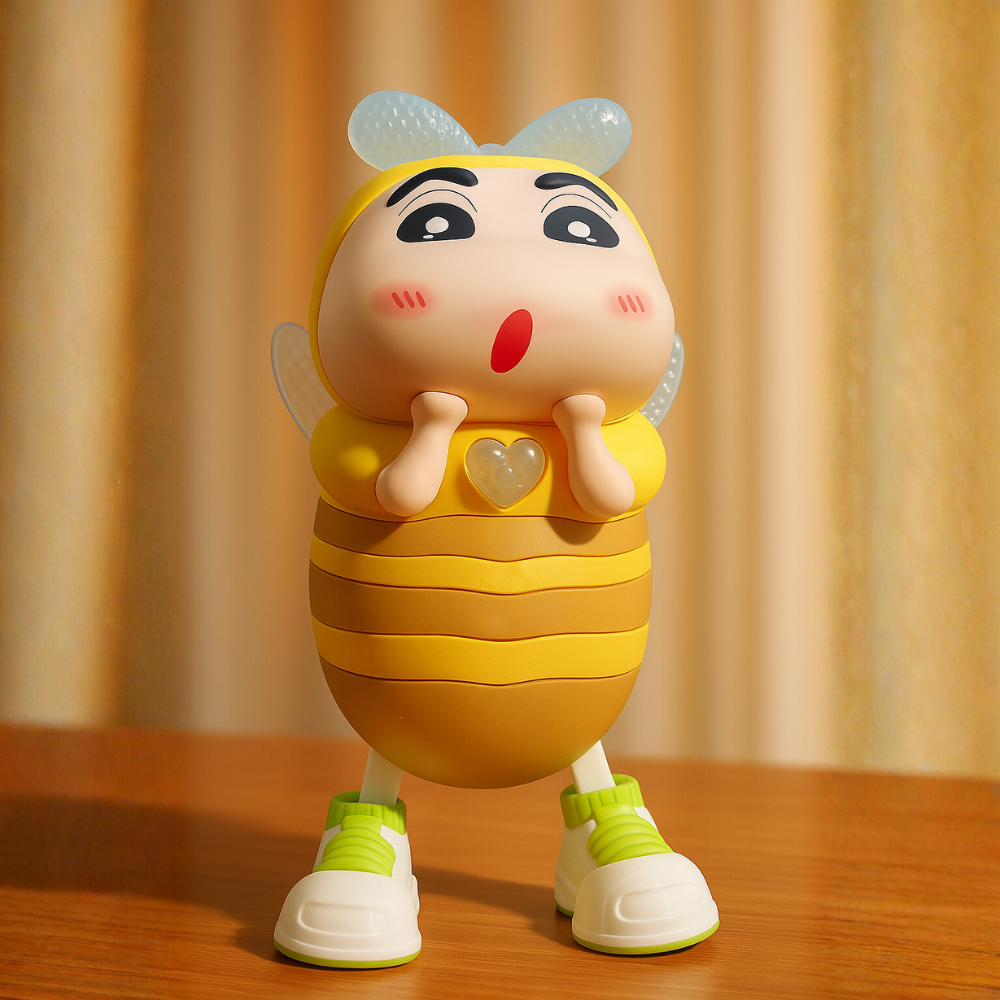 Misfit Sinchan DancyBee™ Toy with Vibrant Light Effect & Musical Sound