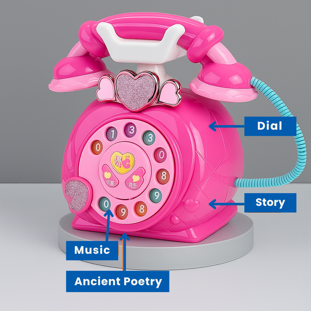 Misfit SweetTalk™ Musical Light-Up Telephone Toy