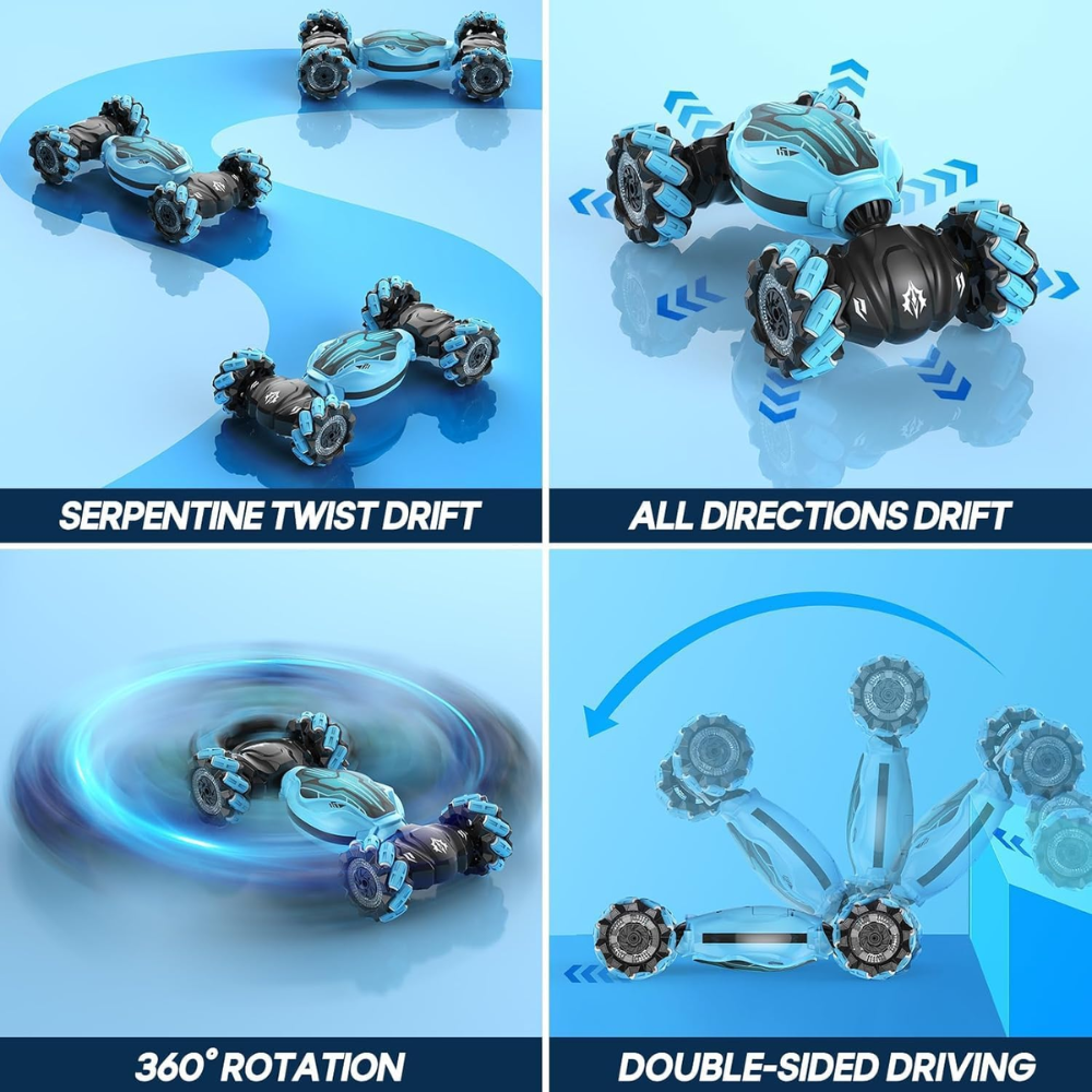 Misfit TitanRover RC – 4WD Gesture Stunt Truck with Double Side Driving