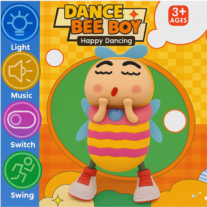 Misfit Sinchan DancyBee™ Toy with Vibrant Light Effect & Musical Sound