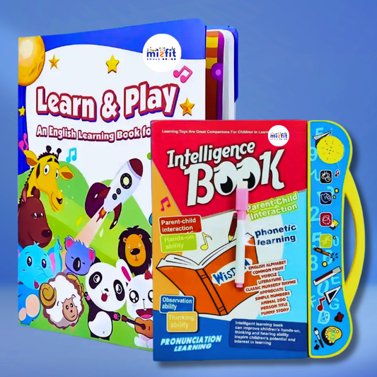 2-in-1 Educational Sound Book for Kids