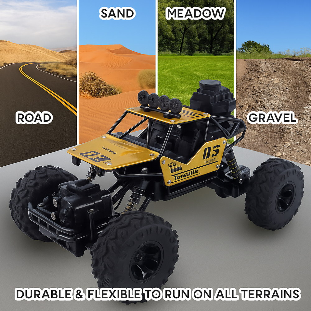 Misfit RoadRocker™ – High-Speed Off-Road RC Car with 720p HD Camera