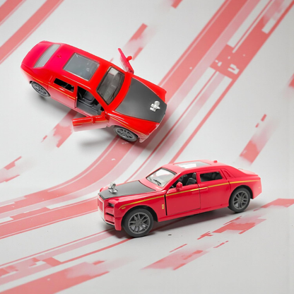 Misfit Die-Cast Rolls-Royce Phantom Metal Car Toy for Kids | Pull Back Action
