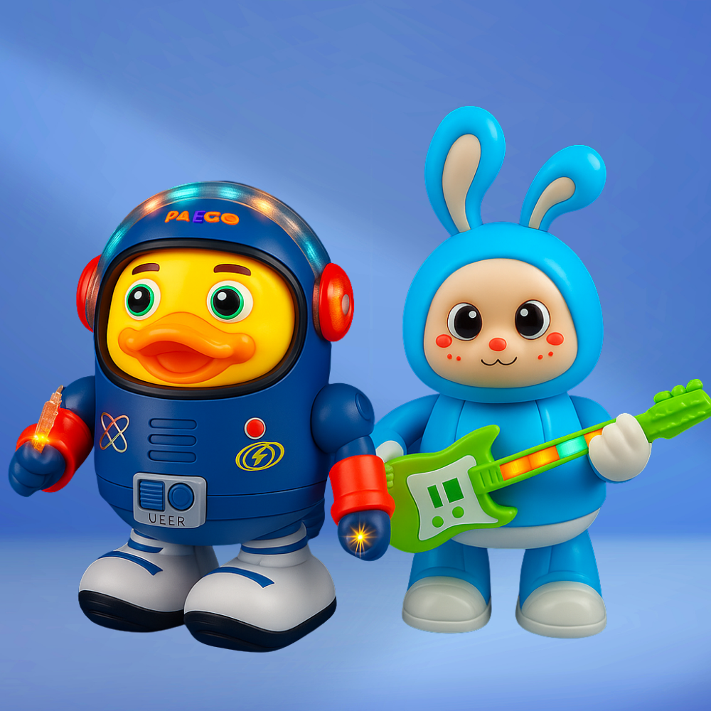 2-in-1 Dancing Duck & Rabbit Kit for Kids