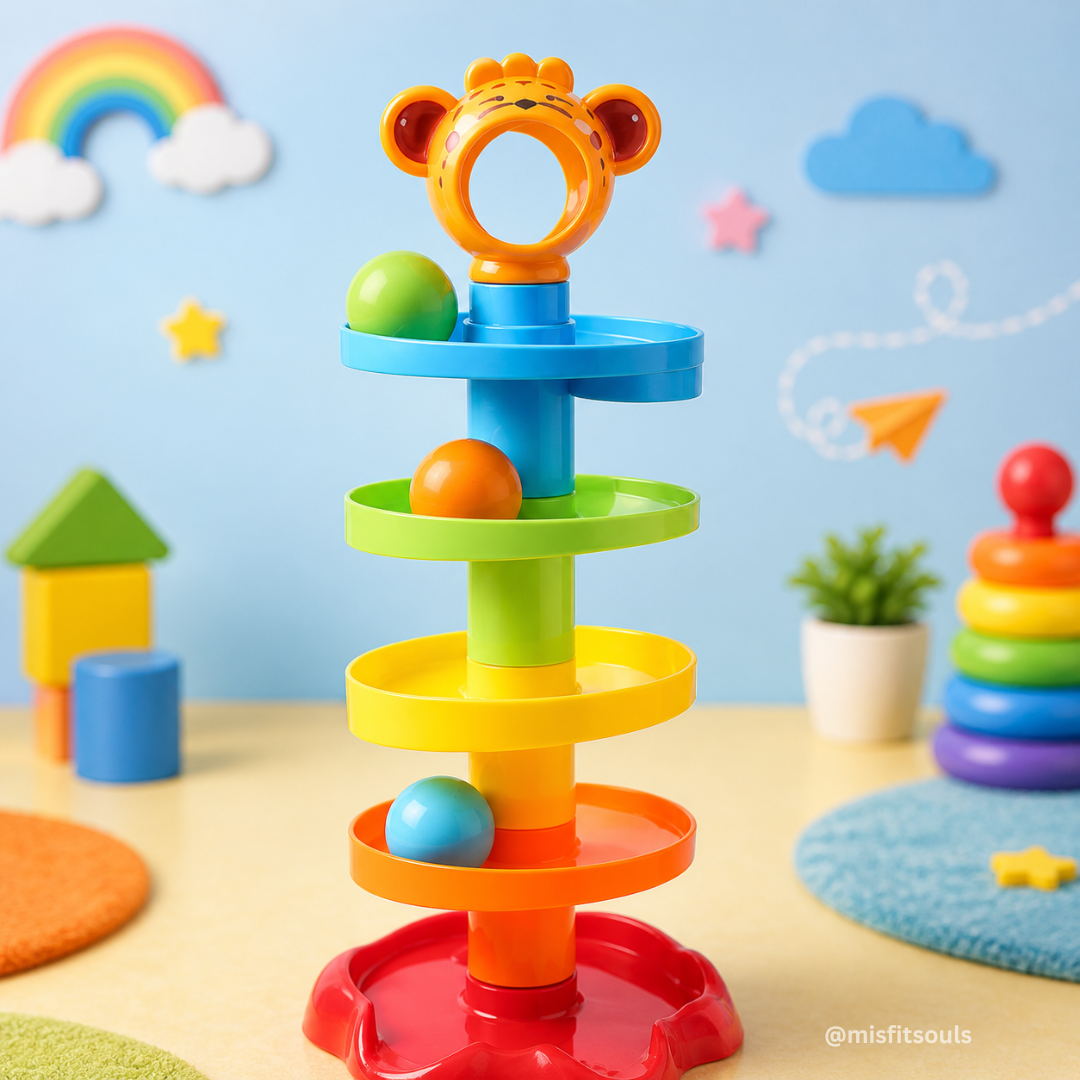 Bouncy Bubbles™ Monkey Roll Tower