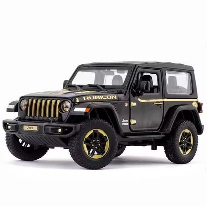 Misfit Die-Cast Wrangler-Style Metal Car Toy for Kids | Pull Back Action