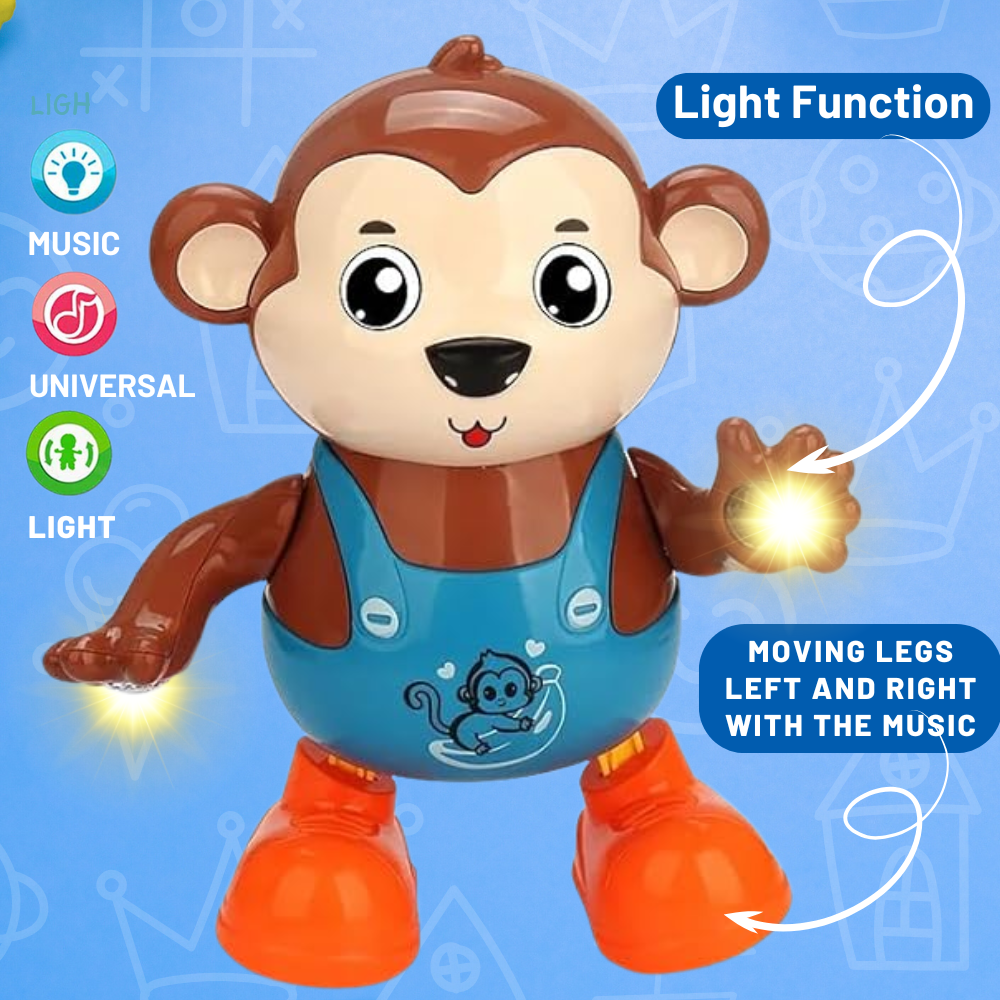 Misfit GiggleChamp™- Dancing Monkey Toy for Kids