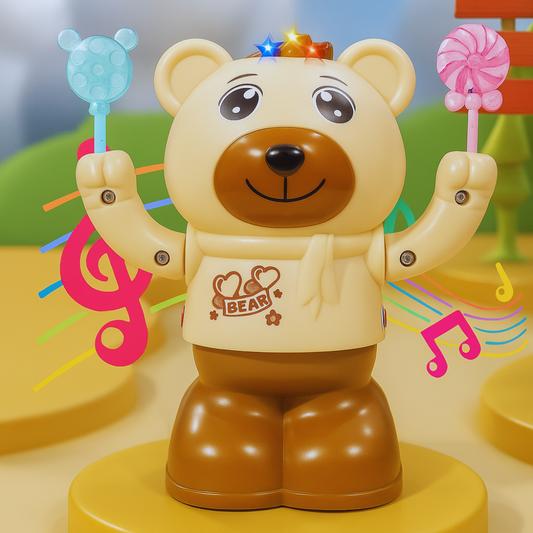 Misfit DiscoBear™ – Musical Dancing Bear Toy with Lights &amp; Music