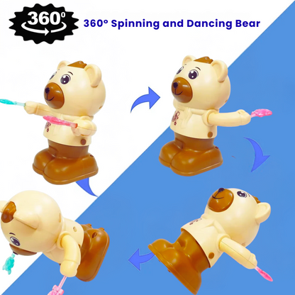 Misfit DiscoBear™ – Musical Dancing Bear Toy with Lights &amp; Music