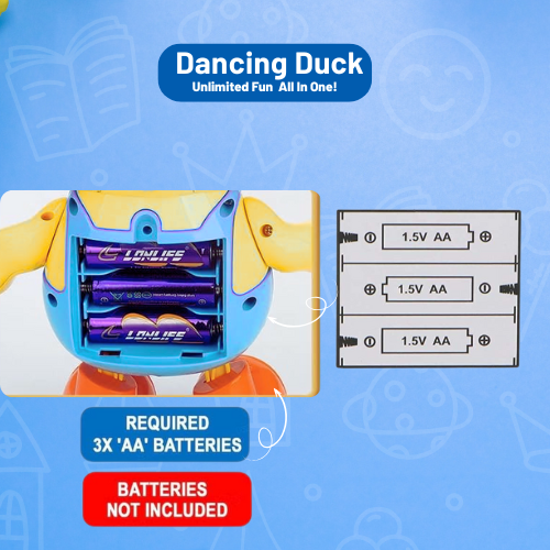 Misfit GroovyDuck™ – The Dancing Musical Duck Toy