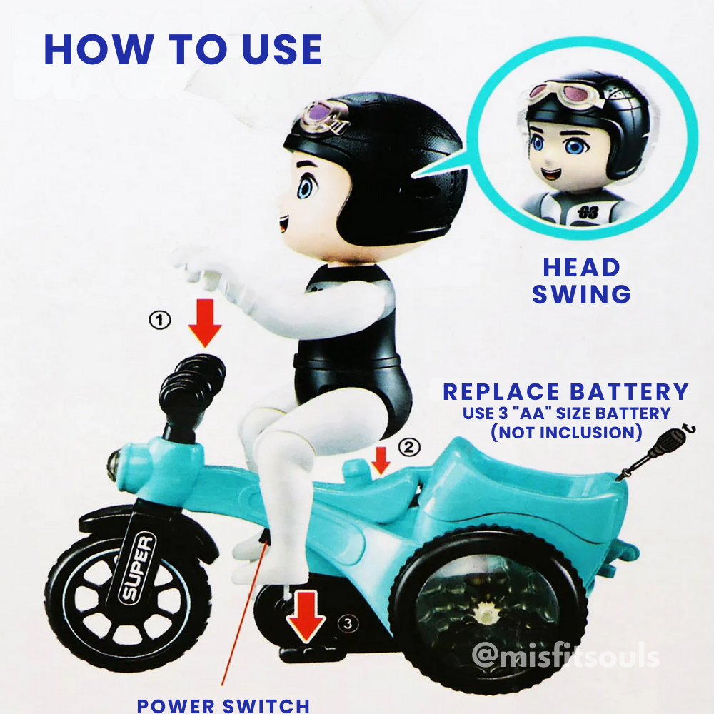 Misfit Toodles Rider™ – The Dancing Biker Toy
