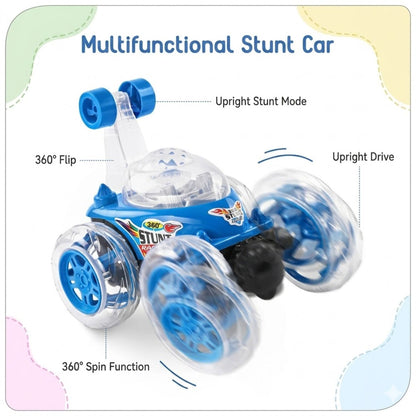 MagicWheels™ Rechargeable 360° Stunt Car Toy with Remote & USB Cable